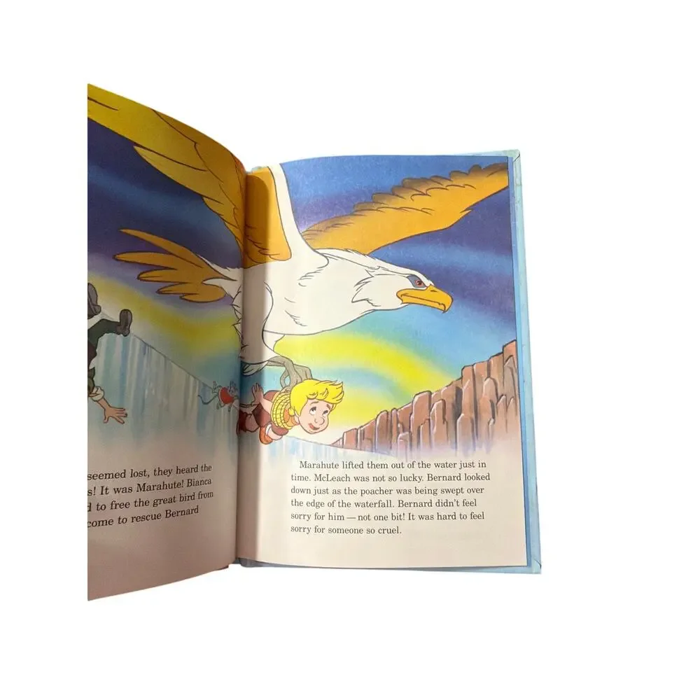 Disney's The Rescuers Down Under Wonderful World of Reading Hardcover Book VTG